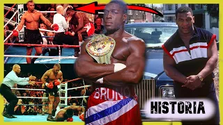 MIKE TYSON lo NOQUEO dos veces, le QUITÓ El título y lo RETIRO del BOXEO | FRANK BRUNO Historia