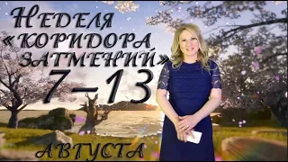 НЕДЕЛЯ КОРИДОРА ЗАТМЕНИЙ с 7 по 13 августа 2017. Ведическая астрология