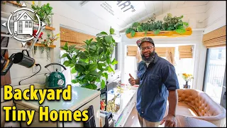 SMART! He converted his backyard into a hotel (makes $6k/mo)