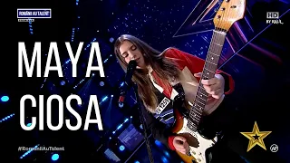 O VOCE divină! Maya Ciosa, moment spectaculos la Românii au Talent! “E din altă ligă!”