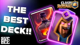 The *BEST DECK IN CLASH ROYALE* with *NEW* Void Spell and *EVO* Wizard! - Clash Royale