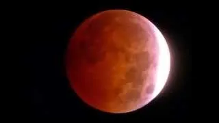 Blood Moon - Oct. 8, 2014 - California, U. S.