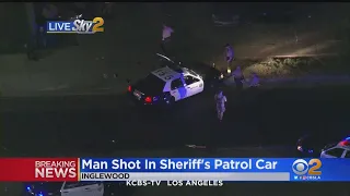 Suspect Injured While Reportedly Inside Sheriff's Vehicle During Deputy-Involved Shooting