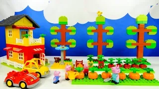 Строим из Lego Duplo, Lego Duplo Peppa Pig Lego House Building Toys #2 - Лего Дупло дом Свинки Пеппы