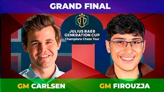 🔴 Magnus Carlsen vs Alireza Firouzja | GRAND FINAL | CCT Julius Baer Cup 2023