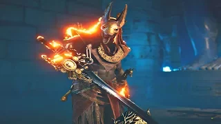 Assassin's Creed Origins - FFXV A Gift From The Gods Quest & BAHAMUT Cutscenes + FFXV Weapons