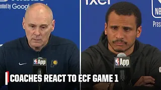 Rick Carlisle & Joe Mazzulla react to Celtics' Game 1 win over the Pacers in ECF | NBA on ESPN