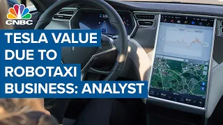 Over half of Tesla's value could be attributed to robotaxi business: Ark Invest's Tasha Keeney