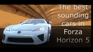 The 10 BEST SOUNDING cars in Forza Horizon 5