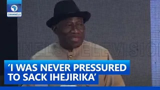 Full Video: I Was Never Pressured By The North To Sack CAS Ihejirika - Jonathan