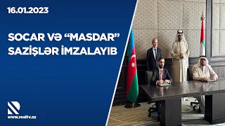 SOCAR və “Masdar” sazişlər imzalayıb