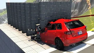 Satisfying Slow Motion Crashes - BeamNG Drive Car/Bus/Truck Crash Testing