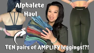 Alphalete Amplify Seamless Leggings Haul & Try On Review / Alphalete's 6th Birthday Sale Haul