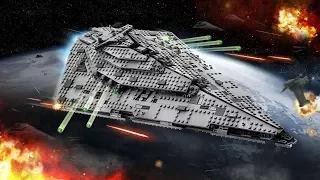 Lego Star Wars First Order Star Destroyer 75190 Pre-Release Closer Look