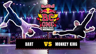 B-Boy Bart vs B-Boy Monkey King | Top 16 | Red Bull BC One World Final Mumbai 2019