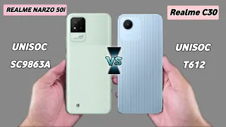 Realme C30 Vs Realme Narzo 50i