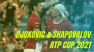 Novak Djokovic & Shapovalov - ATP Cup 2021 - ACTN Tennis Academy in HCMC