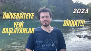 TERCİH SONUÇLARI AÇIKLANDI | ÜNİVERSİTE HAYATI NASIL DEĞERLENDİRİLMELİ? | 2023 TERCİHLER