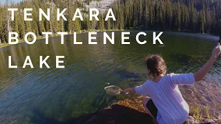 Her First Catch! | Tenkara Fishing An Alpine Lake