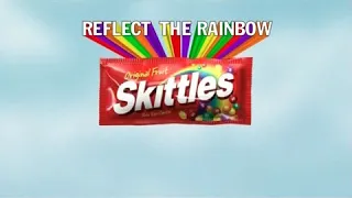 Skittles Reflect the rainbow  Taste the rainbow  2009
