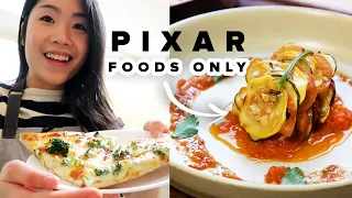 I Only Ate Pixar Foods For 24 Hours