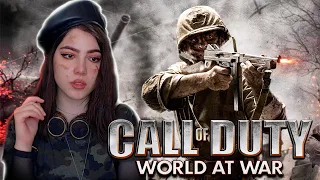 ПЕРВЫЙ РАЗ В CALL OF DUTY: WORLD AT WAR - Полное прохождение на русском за один стрим