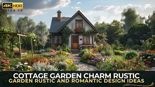 Cottage Garden Charm Rustic and Romantic Design Ideas