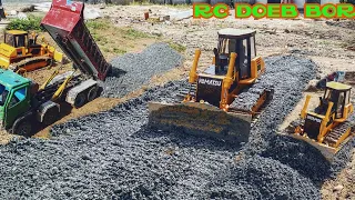 Do high-speed roads Bull Dozer RC Komatsu D65PX Construction