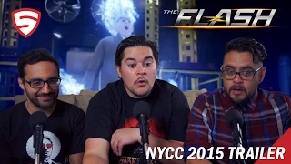 The Flash 2015 New York Comic-Con Sizzle Reel Reaction!