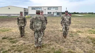 1/209th RTI NCOA Conduct Squad Drill Demo