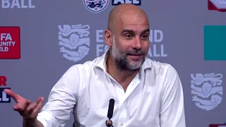 'We lost 3 IN A ROW because we won the PREMIER LEAGUE!' | Pep Guardiola | Arsenal 1-1 Man City (4-1)