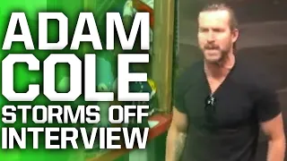 Adam Cole Storms Off Interview, Attacks Producer