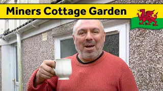 18. Exploring my Welsh Miners Cottage Garden - Living Alone in Wales (February 2024)
