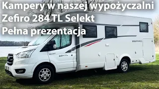 Luksusowa półinegra Zefiro 284 Selekt  z silnikiem 2.0 170 KM i automatyczną skrzynią biegów