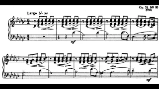 Sergei Rachmaninoff - Prelude Op.23,10 in G flat major