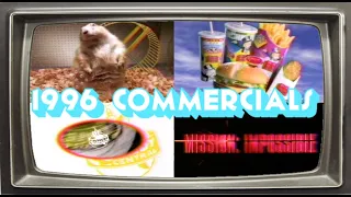 1996 Commercials Compilation | 1990s Nostalgia