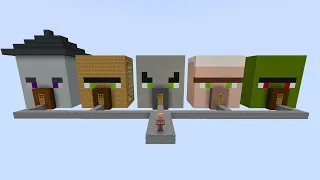 which house will villager choose in minecraft?