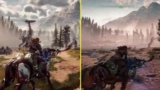 Horizon Zero Dawn E3 2016 Demo vs Retail PS4 Graphics Comparison