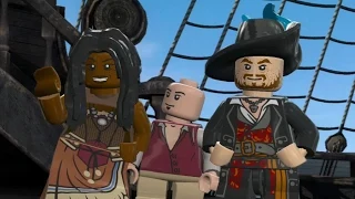 LEGO Pirates of the Caribbean Walkthrough Part 12 - Davy Jones' Locker (At World's End)