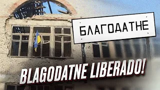 🔥💪 Blagodatne, distrito de Volnovakha, región de Donetsk, liberado