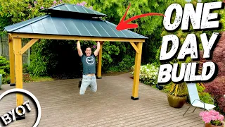 DIY ONE DAY GAZEBO