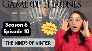 First Time Watching! Game of Thrones 6x10 "The Winds of Winter"