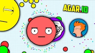 TROLLING PEOPLE IN AGARIO (FUNNY MOMENTS) | AGAR.IO | АГАРИО