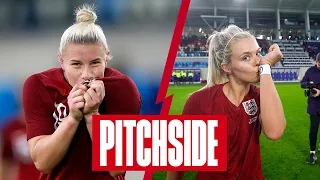 Relive All The Unseen Action From Lionesses 10/10 Performance Against Luxembourg | Pitchside