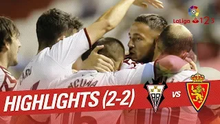 Highlights Albacete BP vs Real Zaragoza (2-2)