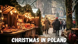 Krakow Christmas Markets 2023 in 4K HDR and 3D SOUND - Poland Christmas Market Walking Tours