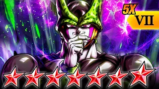 (Dragon Ball Legends) 5x ZENKAI BUFFED TRANSFORMING CELL TAKES CARE OF BUSINESS BY HIMSELF!