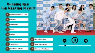 Running Man Fan Meeting Playlist