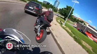 Epic Police Motorcycle Chases  Bikers At 150mph/h  POV