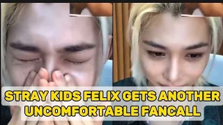 Stray Kids Felix gets ANOTHER awkward and uncomfortable Fancall